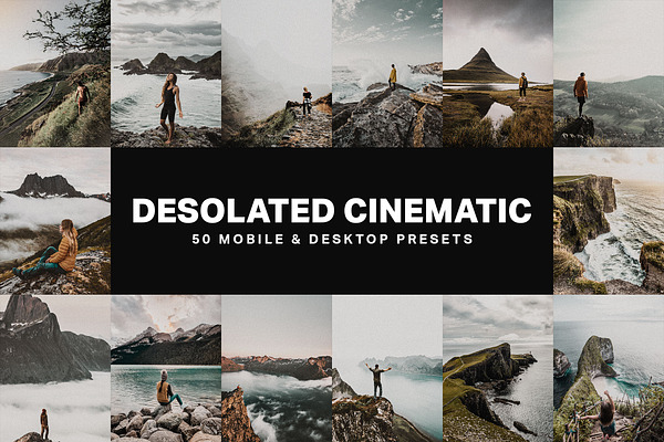 50 Desolated Cinematic LR Presets