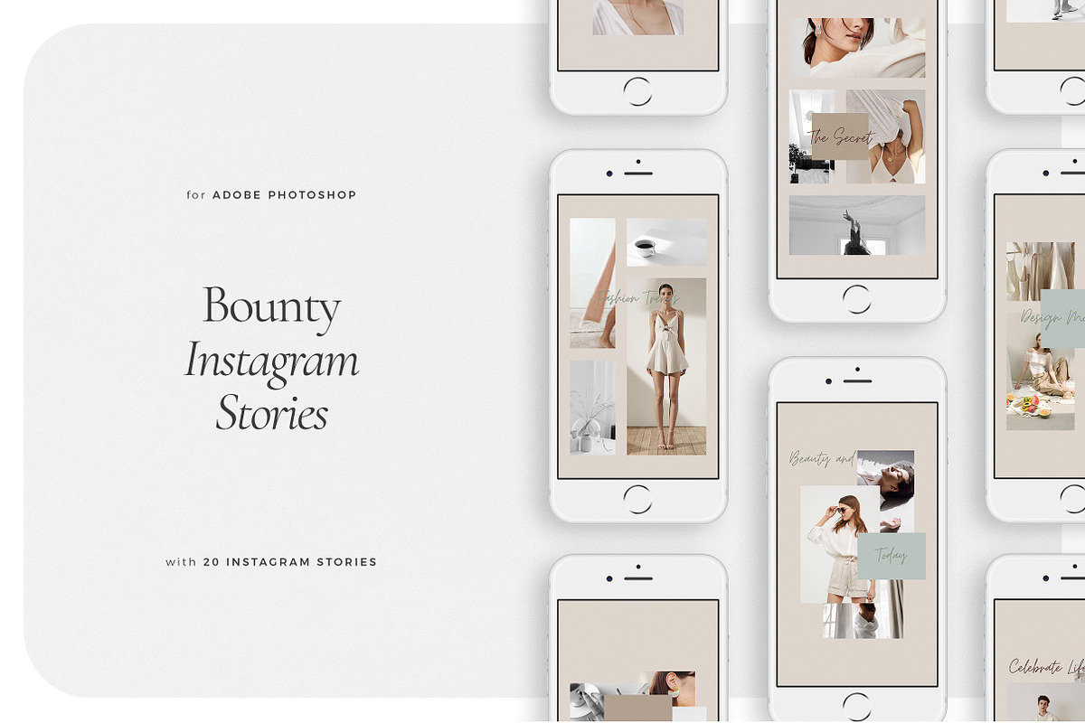 BOUNTY Instagram Stories in Instagram Templates - product preview 8