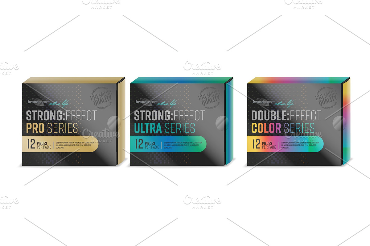 Condom packaging design in Objects - product preview 8