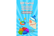 SEO control concept banner