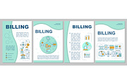 Billing services brochure template
