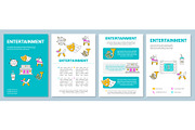 Entertainment industry template
