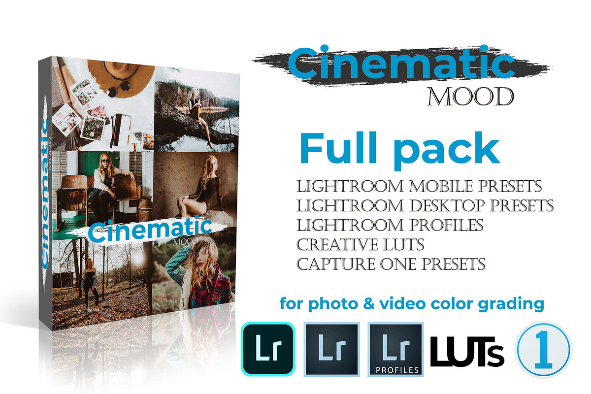 Cinematic Mood FOTO-VIDEO full PACK in Add-Ons - product preview 8