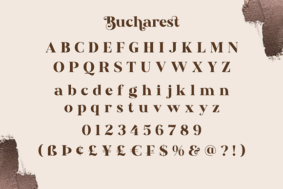 Bucharest - Modern Serif in Serif Fonts - product preview 6