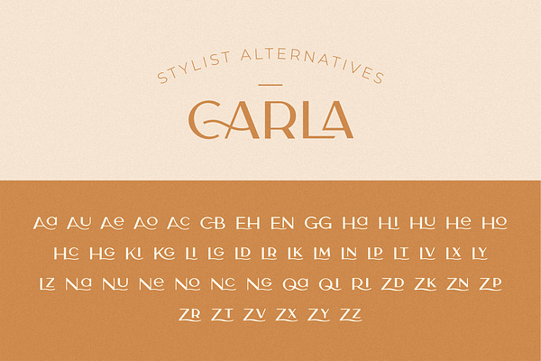 Carla Sans -Elegant Typeface