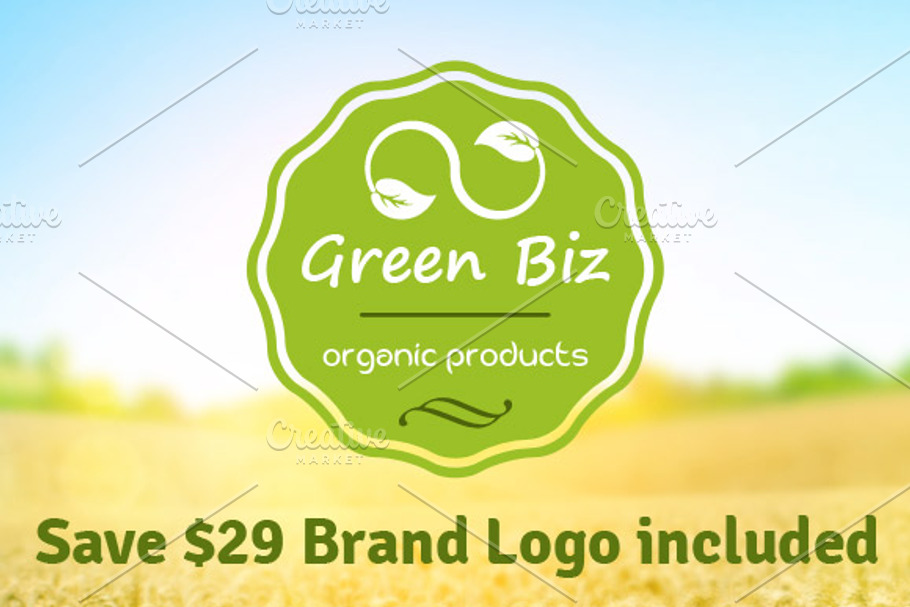Nature Organic Products Green Flyers