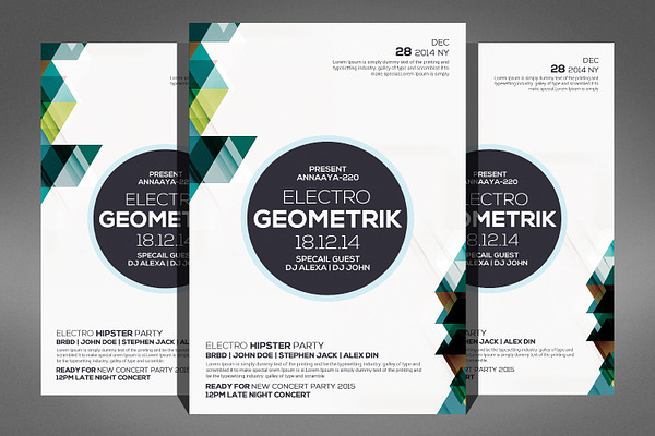 Abstract Geometrical Flyer