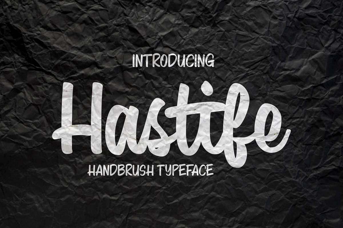 Hastife - Script Font in Script Fonts - product preview 8