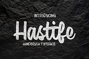 Hastife - Script Font