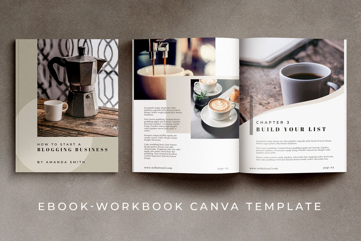 eBook-Workbook Canva Template-Maine in Magazine Templates - product preview 8