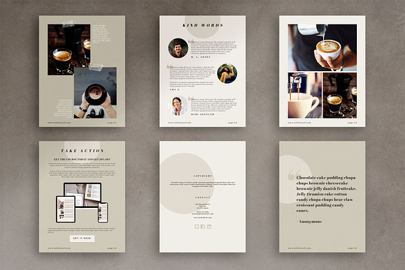 eBook-Workbook Canva Template-Maine in Magazine Templates - product preview 7