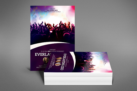 God Church Flyer Psd in Flyer Templates - product preview 3