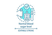 Normal blood sugar level, healthcare