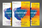 Futureristic Party Flyer