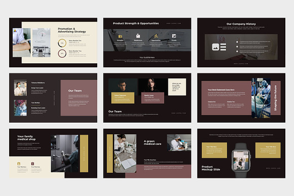 Uqora : Healthcare Pitch Powerpoint in PowerPoint Templates - product preview 11