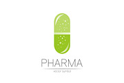 Pharmacy vector symbol for