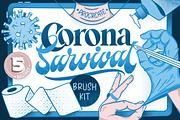 Corona Survival Brush Kit