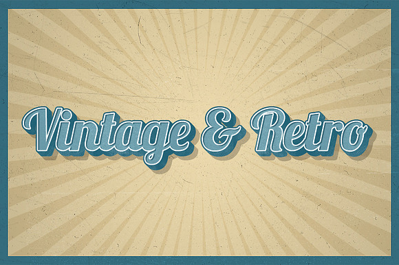 Retro Styles for Adobe Photoshop in Photoshop Layer Styles - product preview 2