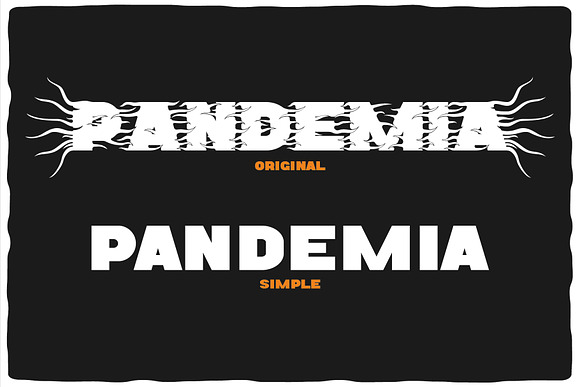 Pandemia typeface in Display Fonts - product preview 2