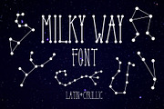 Milky Way Font
