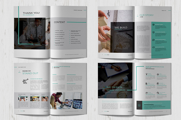 Business Proposal in Brochure Templates - product preview 4