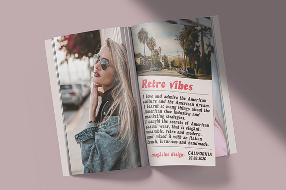 Retro Vibes | Vintage Bold Font in Sans-Serif Fonts - product preview 7
