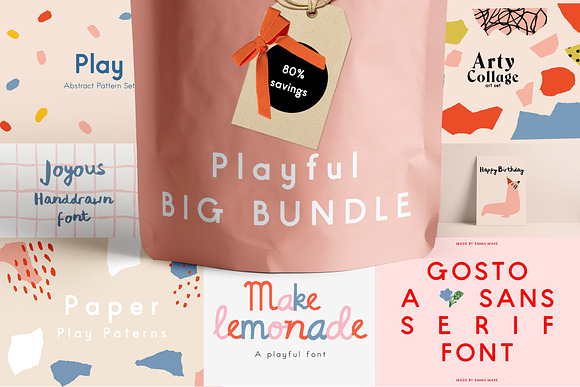 Playful Big Bundle 80% off in Patterns - product preview 16