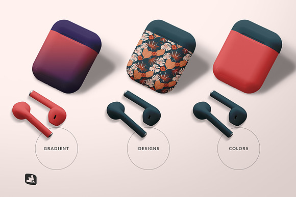 Airpod Case Mockup in Product Mockups - product preview 3