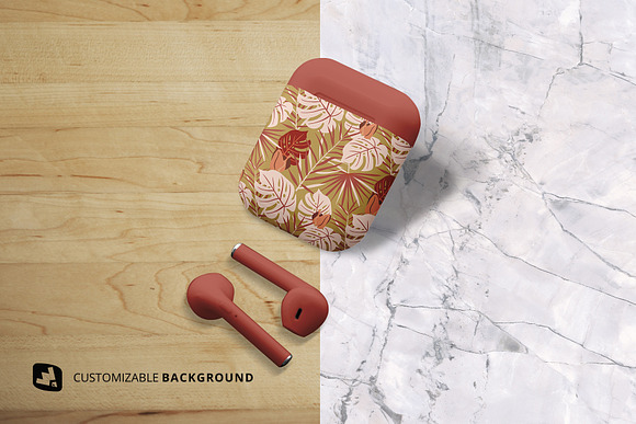 Airpod Case Mockup in Product Mockups - product preview 4