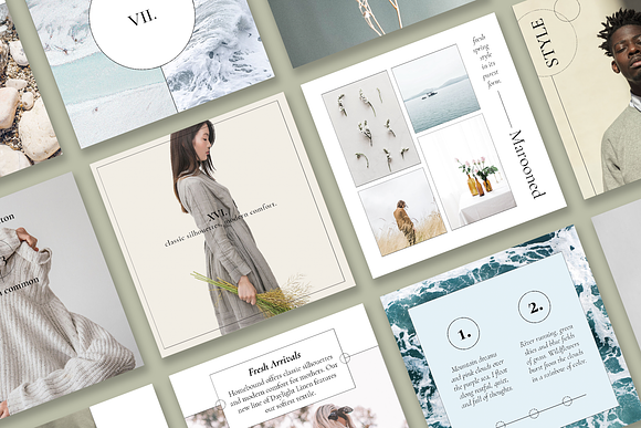 Emelie Instagram Template Bundle in Instagram Templates - product preview 2