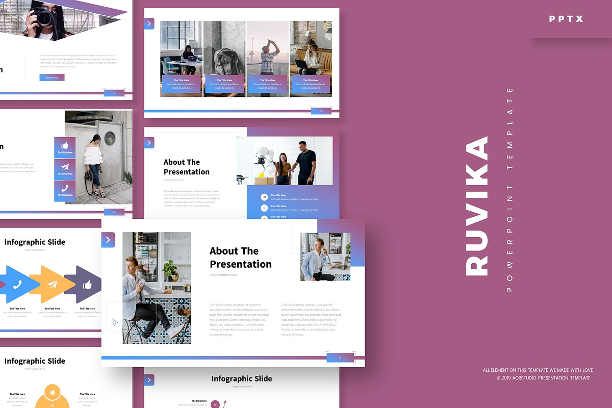 Ruvika - Powerpoint Template in PowerPoint Templates - product preview 8