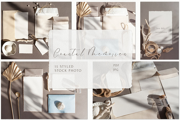 -20% Coastal Memories Styled Photo in Print Mockups - product preview 2