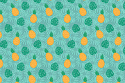 Jungle Fruit Tropical Pattern