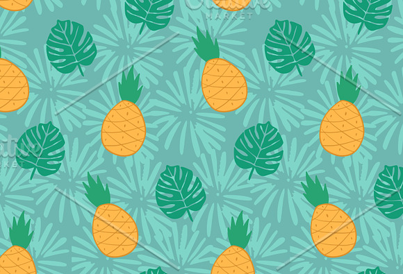 Jungle Fruit Tropical Pattern in Patterns - product preview 1