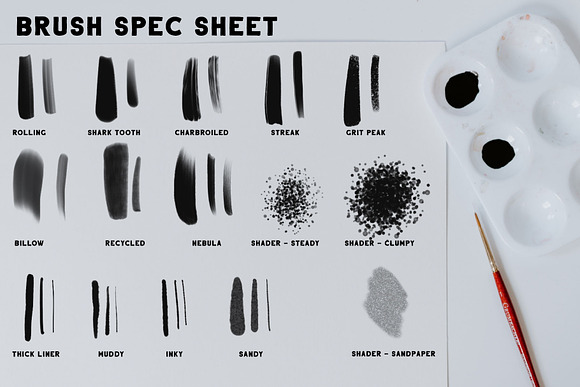 Script & Sketch Procreate Brushes in Add-Ons - product preview 1