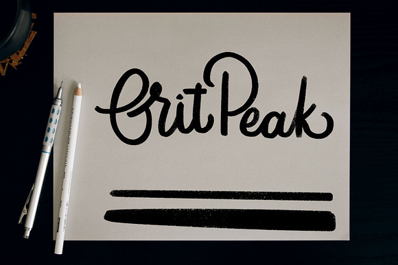 Script & Sketch Procreate Brushes in Add-Ons - product preview 13