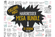 Hairdresser SVG MEGA bundle