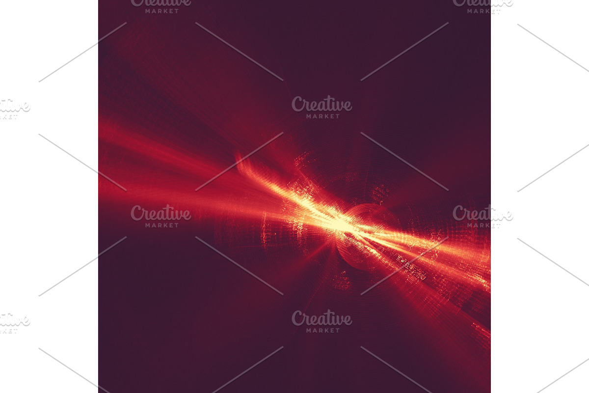 glowing red curved lines over dark in Textures - product preview 8