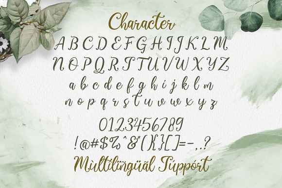 Virgiluna - Modern Calligraphy Font in Script Fonts - product preview 13