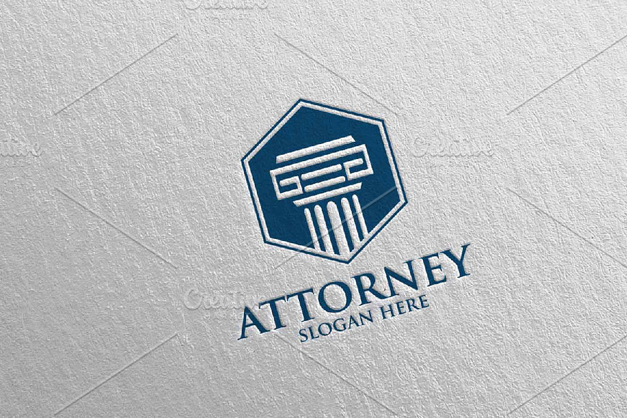 Law and Attorney Logo Design 1