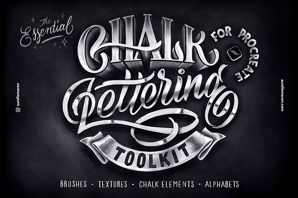 Chalk Lettering Toolkit – Procreate