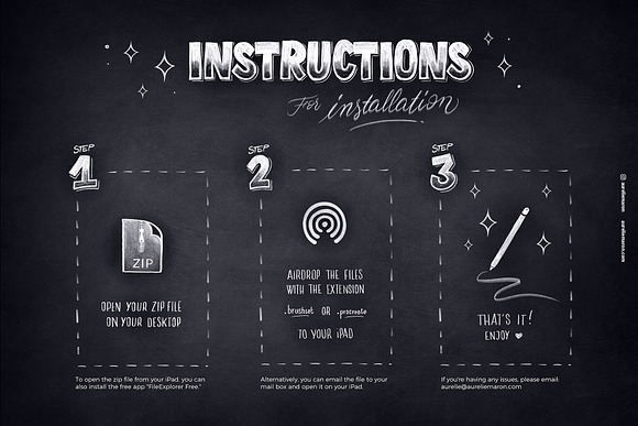 Chalk Lettering Toolkit – Procreate in Add-Ons - product preview 2