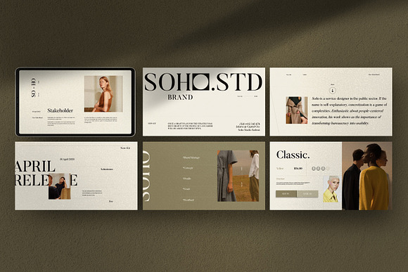 Soho - Powerpoint in Presentation Templates - product preview 3