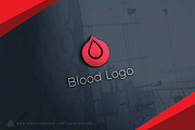 Blood Logo Template