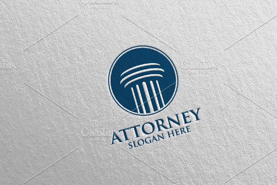 Law and Attorney Logo Design 5
