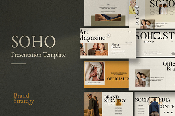 Soho - Powerpoint in Presentation Templates - product preview 4