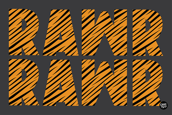 TIGER STORY Color Font Duo in Display Fonts - product preview 1