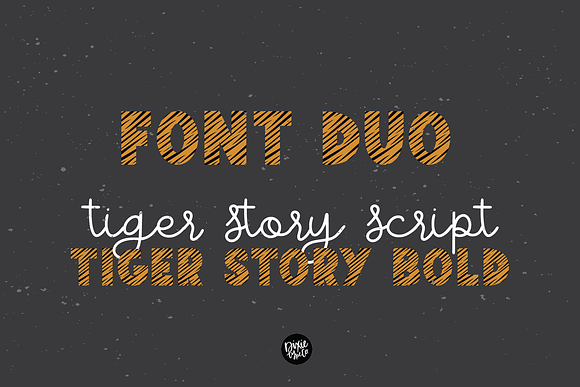 TIGER STORY Color Font Duo in Display Fonts - product preview 5