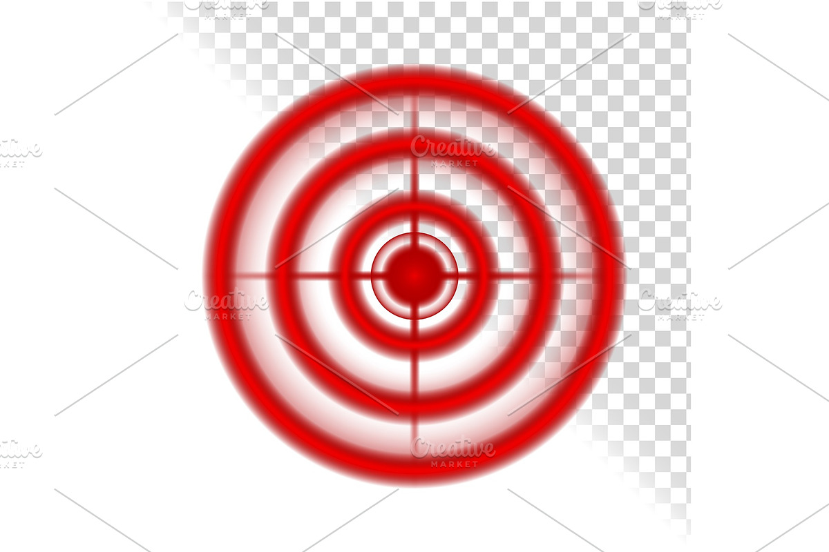 Aim Target Circle Pain Localization in Textures - product preview 8