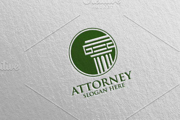 Law and Attorney Logo Design 7 in Logo Templates - product preview 1